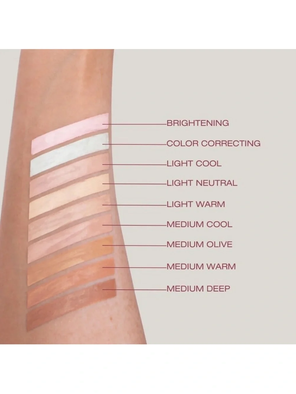 🗽3 NONTOXIC Mineral Fusion Concealers-brightening|medium cool|color correcting